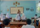 Polsek Sedong melaksanakan program "Police goes to school" Pembinaan dan Penyuluhan di SMPN 2 Sedong.
