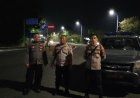 GIAT PATROLI OBYEK VITAL POLSEK DEPOK TINGKATKAN KEAMANAN MALAM HARI