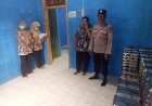 Kanit Binmas Aipda Imron Memonitor Dapur MBG di Desa Pabedilan Kaler.