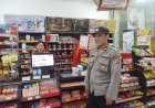 Pastikan Keamanan Obyek Vital, Bhabinkamtibmas Polsek Pabedilan Cek Fungsi CCTV Minimarket di Desa Silihasih