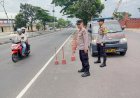 Anggota Polsek Arjawinangun  Patroli antisipasi C3, tawuran serta geng motor pada siang hari 