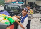 Dalam Rangka Menukung Gerakan Pangan Murah, Polsek Dukupuntang Polresta Cirebon, Jual Beras Murah SPHP Kemasan 5 Kg