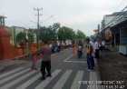 Antisipasi kemacetan dan laka lantas anggota Polsek Susukan gatur di titik rawan.
