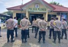 Kapolsek Plered Pimpin Apel Pagi dan Anev Mingguan Tekankan Pentingnya menjaga kondusifitas keamanan di wilayah hukum Polsek Plered.