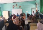 Kapolsek Sedong Polresta Cirebon melaksanakan giat Jum'at Curhat, di SDN 1 Desa Putat.