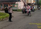 Giat Rutin PH pengaturan lalu lintas di pertigaan pasar Sedong.