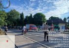 Polsek Beber Tingkatkan Pelayanan Prima dengan Pengaturan Lalu Lintas di Depan SMPN 1 Beber