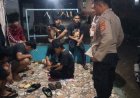 Patroli Polsek Kaliwedi Sambangi Warga Desa Ujungsemi berikan Pesan Kamtibmas