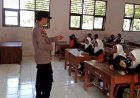 Police go to school Polsek Plered Polresta Cirebon Kunjungi SMPN 3 Plered Sampaikan Pesan Kamtibmas cegah kenakalan remaja