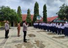 Polsek Sedong melaksanakan program "Police goes to school" Pembinaan dan Penyuluhan di SMPN 2 Sedong.