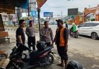 Kapolsek Beri Himbauan Ke Petugas Parkir Dishub di Area Pertokoan
