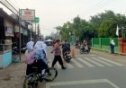 Anggota Polsek Susukan Antisipasi kemacetan dan laka lantas di titik rawan.