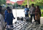 Kapolsek Talun Monitoring Pembagia MBG Di SMPN 1 Talun