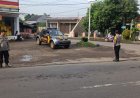 Pergelaran anggota Polsek Susukan Antisipasi kemacetan dan laka lantas di titik rawan