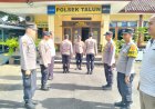 Serah Terima Piket Penjagaan Mako Polsek Talun