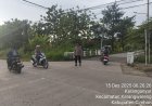 Polsek karangsembung laksanakan PH pagi di jalan raya kubangdeleg wujud kepedulian polri terhadap keselamatan masyarakat