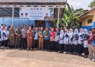 Kapolsek Beber Hadiri Safari Pembangunan Tahun 2025  Bupati dan Wakil Bupati Cirebon di SMPN 2 Greged