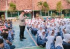 Police Goes to School di SMP2 Susukan lebak, Bijak Dalam Bermedsos, Serta taat aturan di Sekolah.