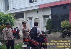 Dalam Rangka Pelayanan Kepada Masyarakat, Polsek Kaliwedi Laksanakan Giat Rutin PH Pagi Di Depan SMPN 1 Kaliwedi Kec.Kaliwedi Kab. Cirebon