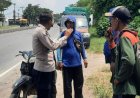 Patroli Dialogis Polsek Gebang Sambangi Tukang Becak di Desa Gebang