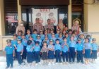 Polisi Sahabat Anak, Polsek Losari Undang TK BK Alwahid Tanamkan Kedisiplinan Sejak Dini