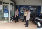 Polsek Beber Lakukan Patroli Rutin di Obyek Vital Bank BRI Unit Beber untuk Ciptakan Rasa Aman