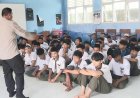 Kegiatan Police Goes to School Polsek Gebang Polresta Cirebon di SMK Yasmi Gebang
