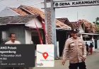 Polsek karangsembung laksanakan PH pagi di jalan raya SMP 1 karangwareng wujud kepedulian polri terhadap keselamatan masyarakat.