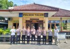 Serah Terima Piket Penjagaan Mako Polsek Talun