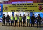 Operasi Lilin Lodaya 2025–2026, Pos Pam Palimanan Lakukan Pengaturan Lalu Lintas di Simpang Empat Palimanan