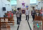 Jelang Natal 2025, Kapolsek Lemahabang Pimpin Pengamanan Kebaktian di GPDI dan GKI Sindanglaut