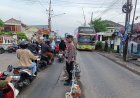 Kapolsek Pabuaran Polresta Cirebon AKP MUCH. SOLEH, SH. perintahkan Anggotanya melaksanakan Gatur Pagi dalam rangka meminimalisir Kemacetan, Lakalantas dan ciptakan rasa aman serta memberikan kelancaran kepada pengguna jalan raya.