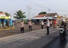 Personel Pos Pam Ciledug Laksanakan Gatur Pagi dalam Rangka Ops Lilin Lodaya 2025