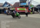 Polsek Sedong Laksanakan PH Pagi Pengaturan Lalu Lintas di Pertigaan Pasar Sedong