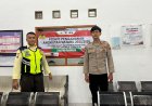 Dalam Rangka Ops Lilin Lodaya 2025, Personel Polsek Babakan Polresta Cirebon Laksanakan Pengamanan Angkutan Nataru di Stasiun KA Babakan