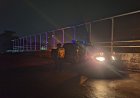 Cegah Pencurian dan Kejahatan di malam hari, Personil Pos Pam Lemahabang laksanakan Patroli jalur rawan.