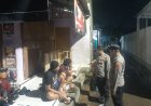Polsek Gebang Polresta Cirebon Laksanakan Patroli malam  dialogis bersama Warga Desa Gebang Udik