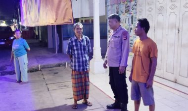 Laksanakan sambang warga Wiyong guna cipkon wilayah tetap terjaga dengan baik dilakukan oleh pa Bhabinkamtibmas Polsek Susukan Polresta Cirebon