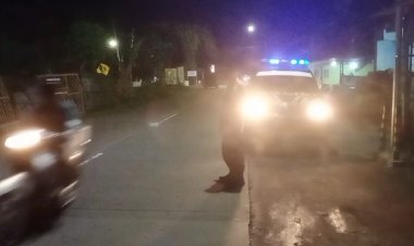 Berikan rasa aman dan nyaman Patroli karangsmbung jalan raya malam hari guna cipkon aman dan nyaman