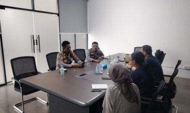 Sambang Perusahaan Kapolsek Beri Himbauan Kamtibmas Kepada Karyawan