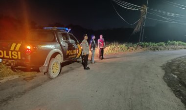 Cegah dan Antisipasi kejahatan Jalananan, pada Malam hari Kapolsek Babakan AKP SUGIHARTO,SH Pimpin Langsung Patroli Macan Kumbang Polsek Babakan dalam Giat Rutin laksanakan Patroli Antisipasi C3 Malam
