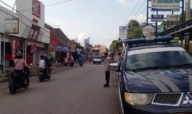 Antisipasi Kejahatan Jalanan dan Ciptakan Kamtibmas Kondusif, Polsek Karangsembung Laksanakan KRYD dan Patroli Antisipasi C3 Siang Hari