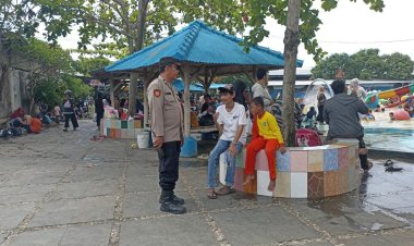Jelang Natal 2025 dan Libur Tahun Baru 2026, Polsek Pabuaran Tingkatkan Patroli di Objek Wisata Jempol Waterboom