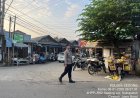 Polsek Sedong Polresta Cirebon Rutin Laksanakan PH Pagi di Pertigaan Pasar Sedong