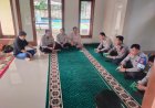 Siraman Rohani Bagi Anggota, Polsek Beber Adakan Binrohtal dengan Bersholawat di Mushala Polsek Beber