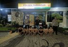 Polsek Pabuaran Amankan 7 Anggota Geng Motor