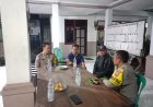 Jalin Kemitraan anggota Polsek Arjawinangun Polresta Cirebon  patroli dialogis bersama perangkat Desa Tegalgubug