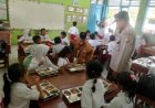 Polsek Klangenan Polresta Cirebon Pengamanan serta Monitoring Program MBG wilayah Jamblang