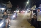 Cegah Pencurian dan Kejahatan di malam hari, Polsek Lemahabang laksanakan Patroli jalur rawan.