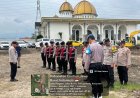 Kapolsek Dukupuntang Pimpin Pengamanan Peringatan Hari Desa Nasional (HARDESNAS) Di Desa Sindanhmekar Kecamatan Dukupuntang Kabupaten Cirebon